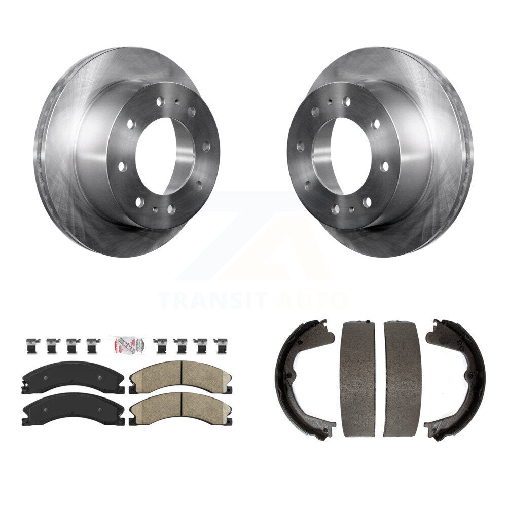 Transit Auto K8A-108328 Disc Brake Kit for 2011-2019 GMC Sierra 2500 HD, Chevrolet Suburban 3500 HD, Chevrolet Silverado 2500 HD - Rear product image