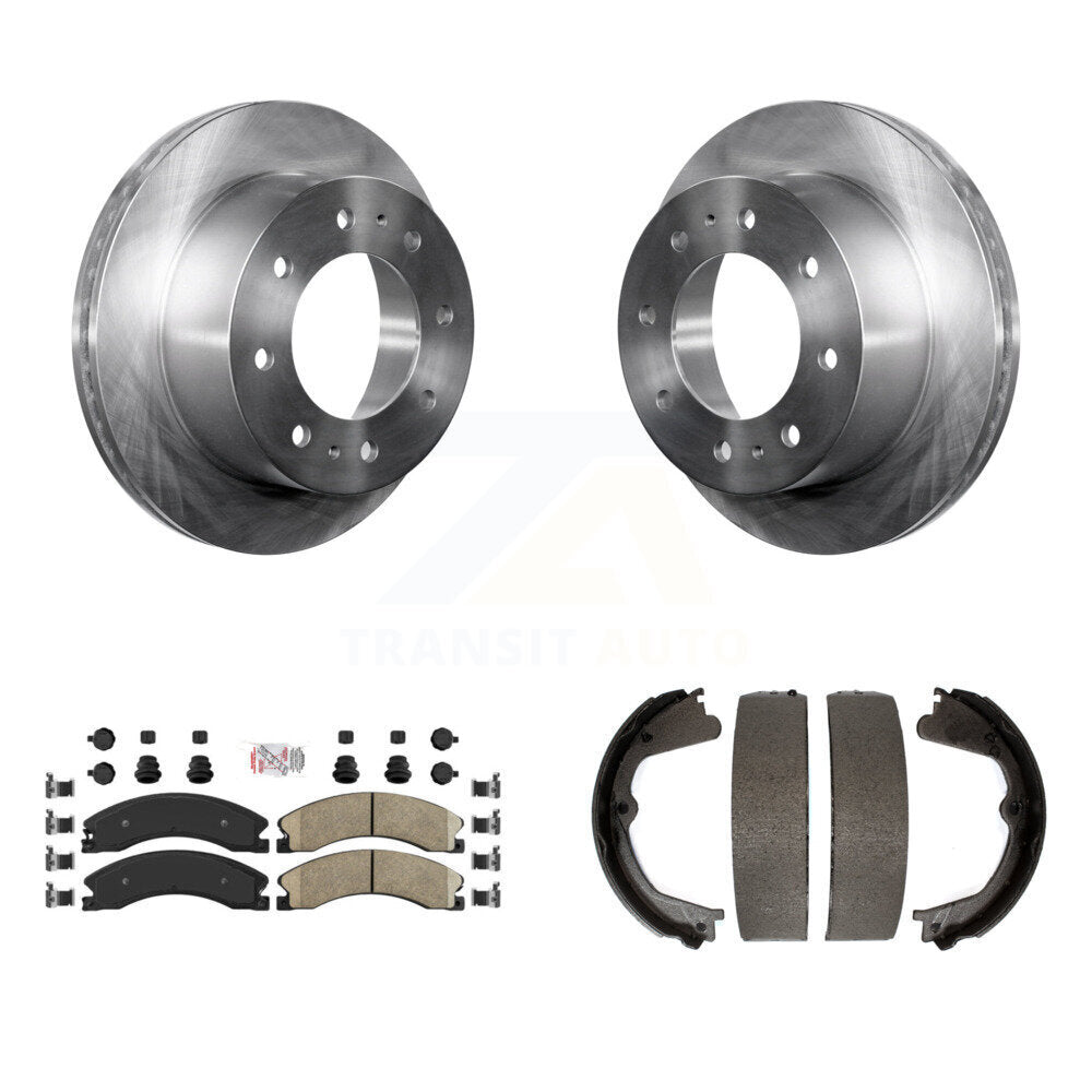 Transit Auto K8A-108330 Disc Brake Kit for 2011-2019 GMC Sierra 2500 HD, Chevrolet Suburban 3500 HD, Chevrolet Silverado 2500 HD - Rear product image