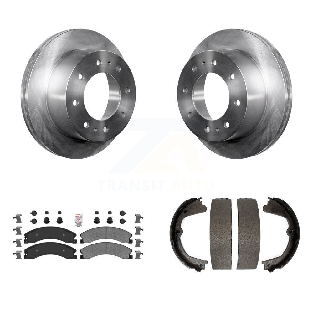 Transit Auto K8A-108332 Disc Brake Kit for 2011-2019 GMC Sierra 2500 HD, Chevrolet Suburban 3500 HD, Chevrolet Silverado 2500 HD - Rear product image