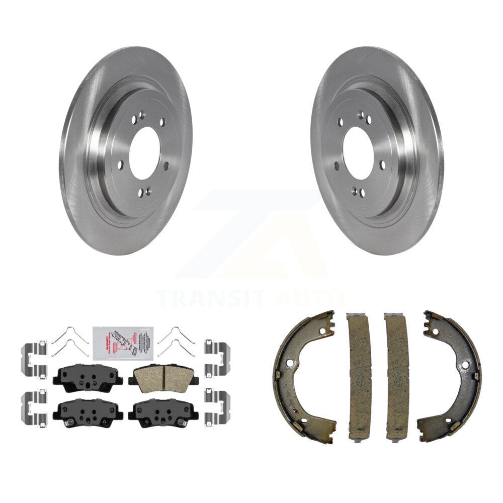 Transit Auto K8A-108344 Disc Brake Kit for 2017-2022 Hyundai Tucson, Kia Sportage - Rear product image