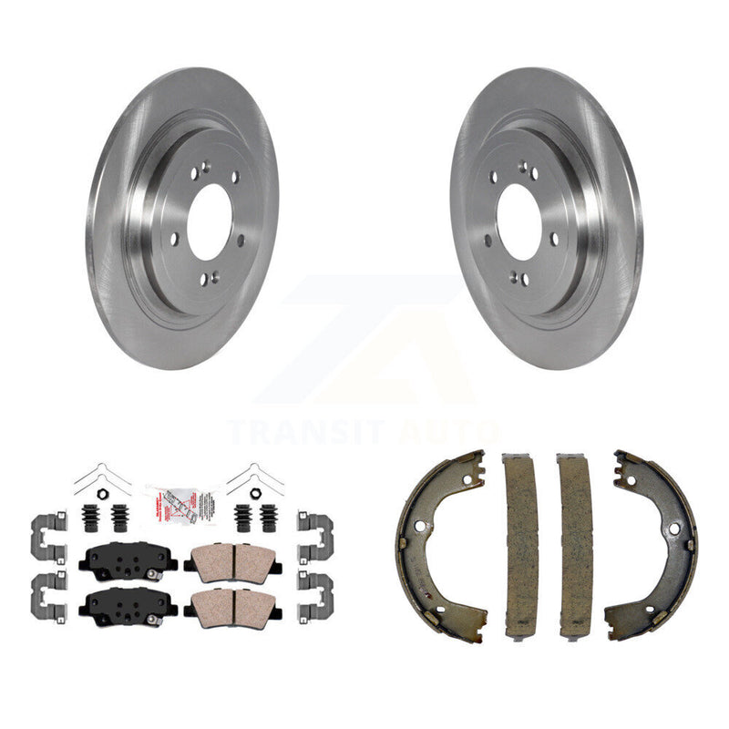 Transit Auto K8A-108345 Disc Brake Kit for 2017-2022 Hyundai Tucson, Kia Sportage - Rear product image