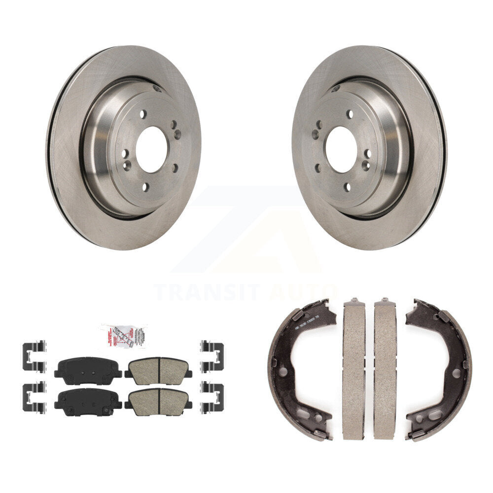 Transit Auto K8A-108347 Disc Brake Kit for 2011-2013 Hyundai Equus - Rear product image