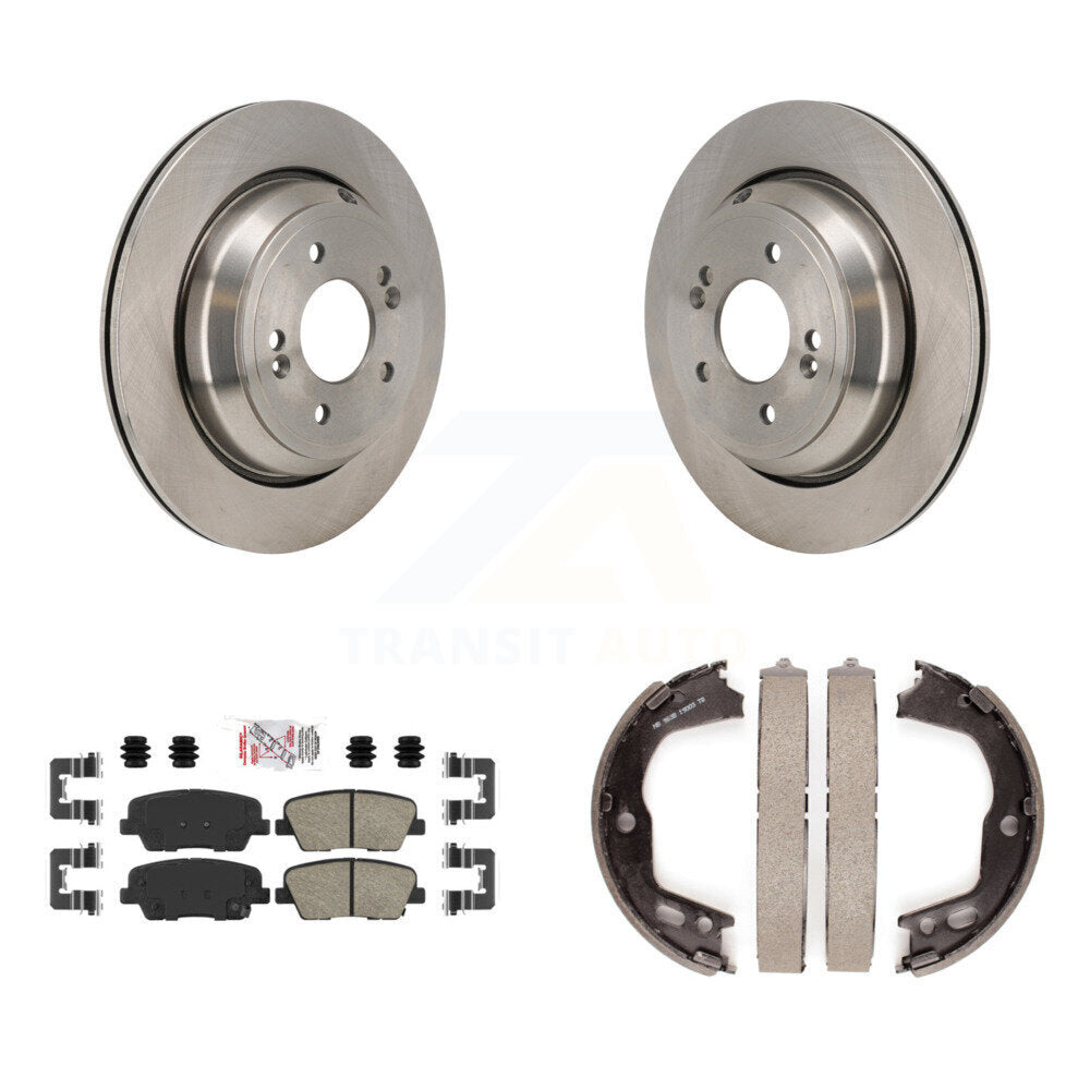 Transit Auto K8A-108348 Disc Brake Kit for 2011-2013 Hyundai Equus - Rear product image