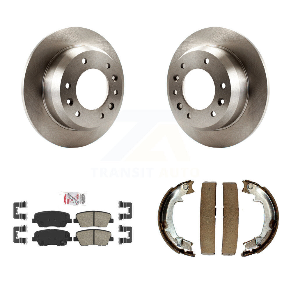 Transit Auto K8A-108349 Disc Brake Kit for 2006-2014 Kia Sedona, Hyundai Entourage - Rear product image