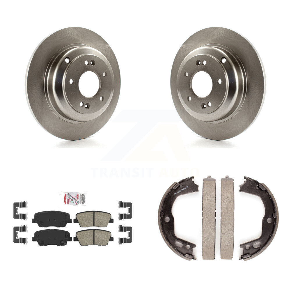 Transit Auto K8A-108351 Disc Brake Kit for 2010-2016 Hyundai Genesis Coupe - Rear product image