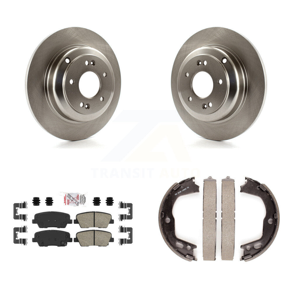 Transit Auto K8A-108352 Disc Brake Kit for 2010-2016 Hyundai Genesis Coupe - Rear product image