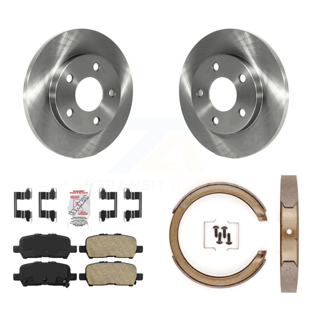 Transit Auto K8A-108364 Disc Brake Kit for 2010 Chevrolet Impala - Rear product image