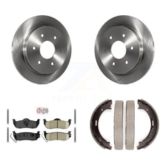 Transit Auto K8A-108385 Disc Brake Kit for 2004-2014 Nissan Armada, INFINITI QX56, Nissan TITAN - Rear product image