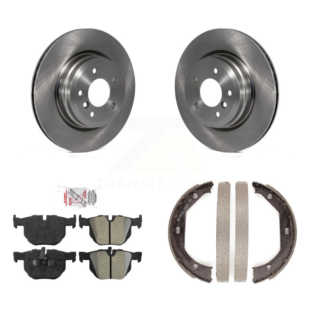 Transit Auto K8A-108388 Disc Brake Kit for 2006-2015 BMW 335i, BMW 335i xDrive, BMW X1 & more - Rear product image