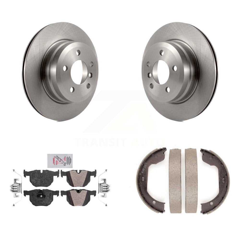 Transit Auto K8A-108394 Disc Brake Kit for 2007-2019 BMW X5, BMW X6 - Rear product image