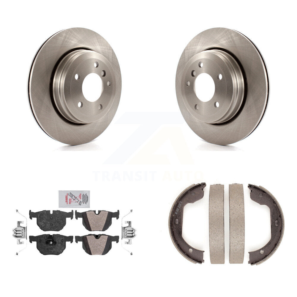 Transit Auto K8A-108396 Disc Brake Kit for 2004-2009 BMW 528i, BMW 525i, BMW 530i - Rear product image