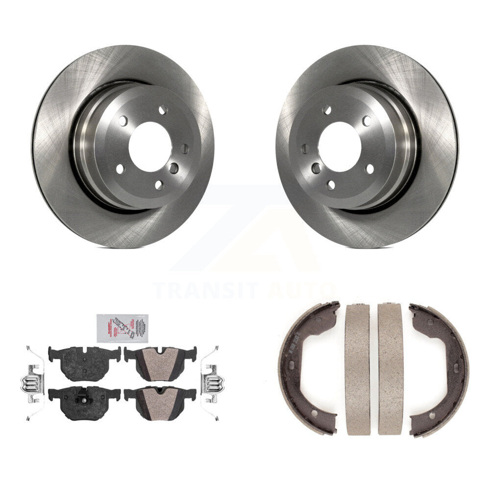 Transit Auto K8A-108397 Disc Brake Kit for 2006-2010 BMW 528i, BMW 535i xDrive, BMW 528i xDrive & more - Rear product image