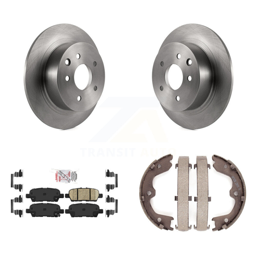 Transit Auto K8A-108400 Disc Brake Kit for 2002-2023 Nissan Altima, Nissan Maxima - Rear product image