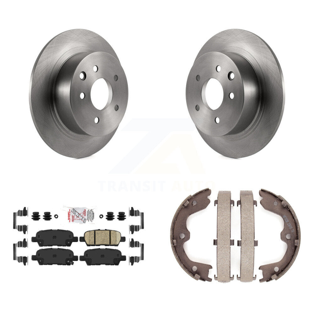 Transit Auto K8A-108401 Disc Brake Kit for 2002-2023 Nissan Altima, Nissan Maxima - Rear product image