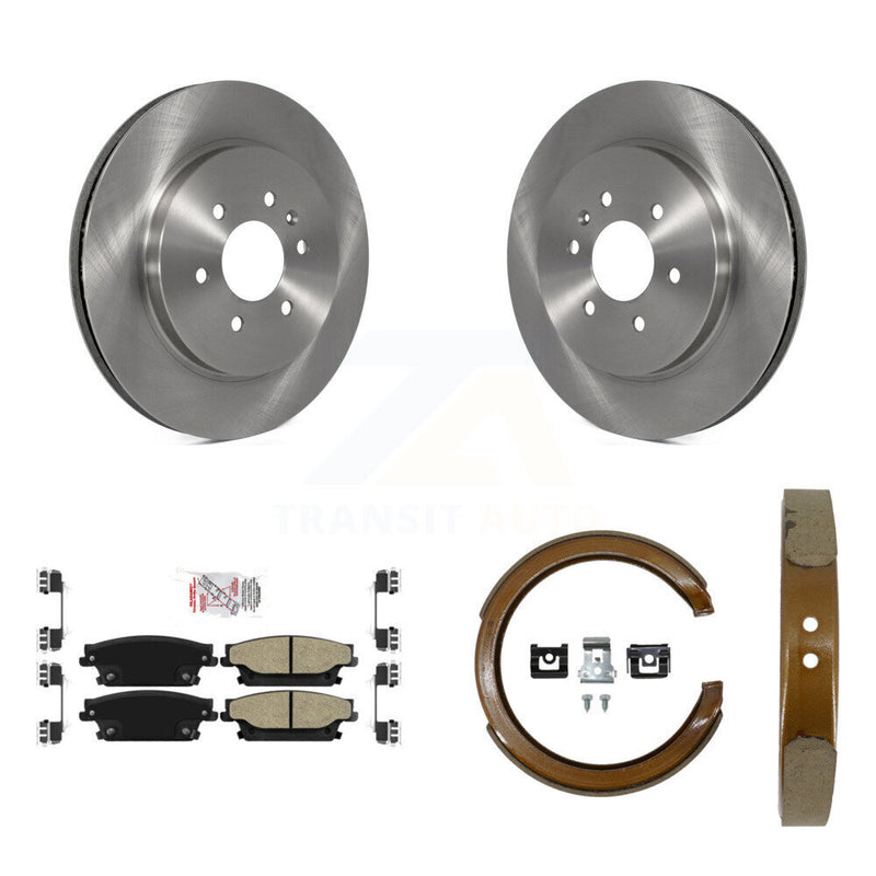 Transit Auto K8A-108404 Disc Brake Kit for 2004-2009 Cadillac SRX - Rear product image
