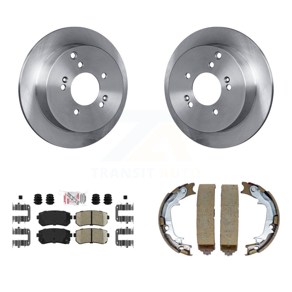 Transit Auto K8A-108405 Disc Brake Kit for 2010-2016 Kia Sportage, Hyundai Tucson - Rear product image