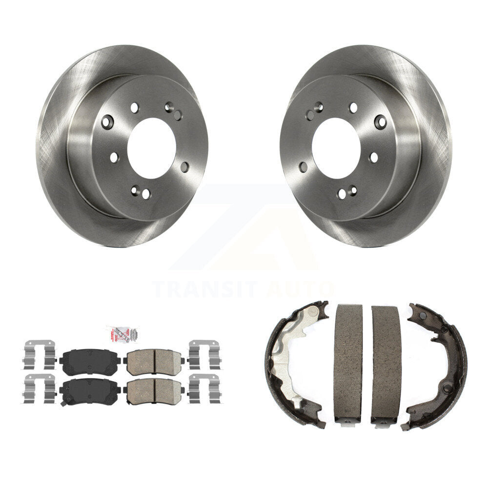 Transit Auto K8A-108408 Disc Brake Kit for 2010-2013 Kia Forte, Kia Forte Koup - Rear product image