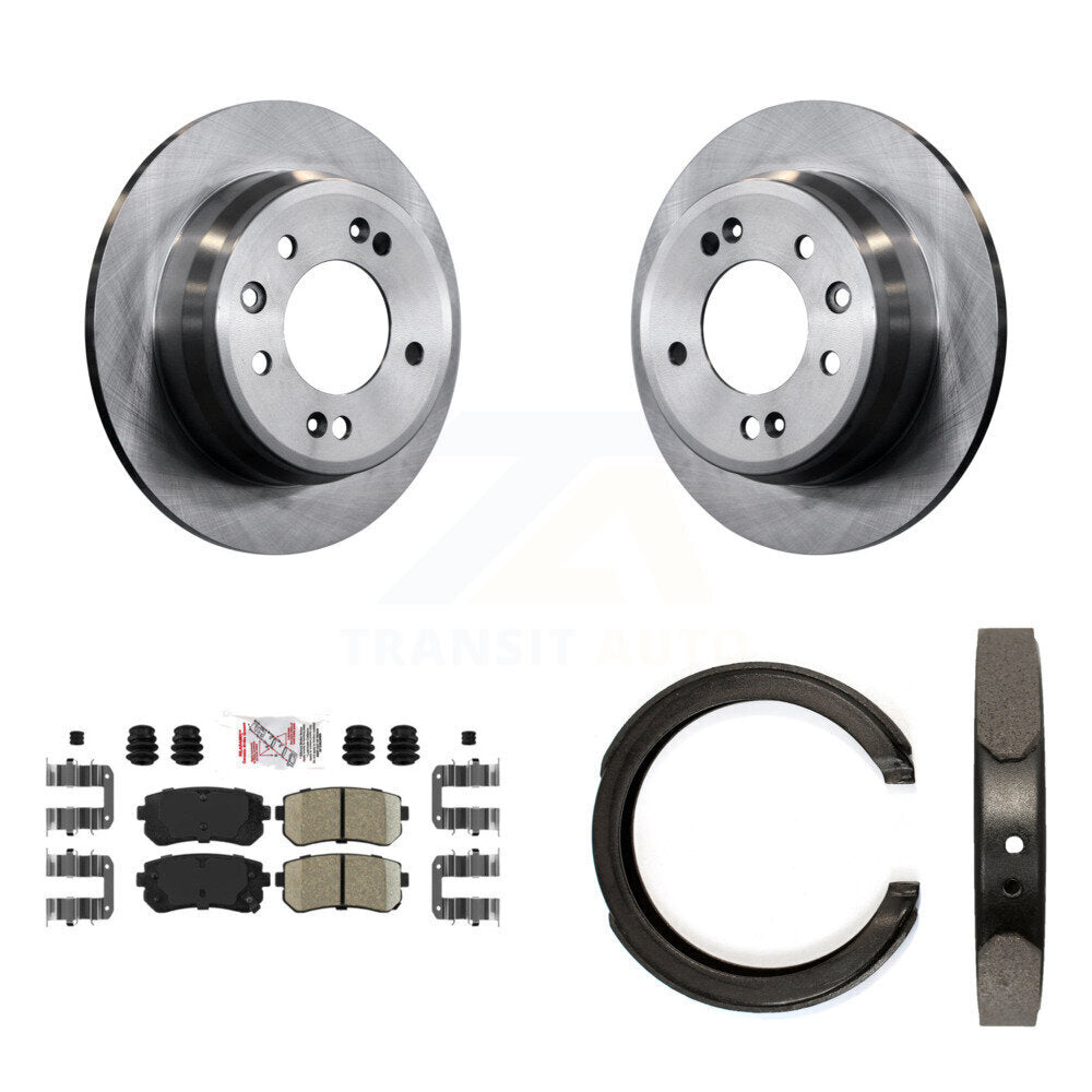 Transit Auto K8A-108409 Disc Brake Kit for 2011-2016 Kia Sportage - Rear product image