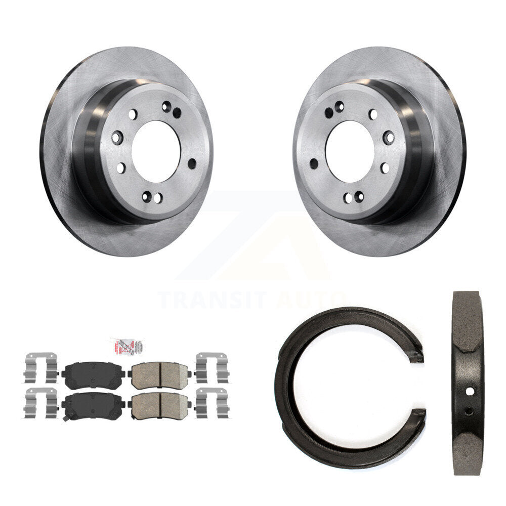 Transit Auto K8A-108410 Disc Brake Kit for 2011-2016 Kia Sportage - Rear product image