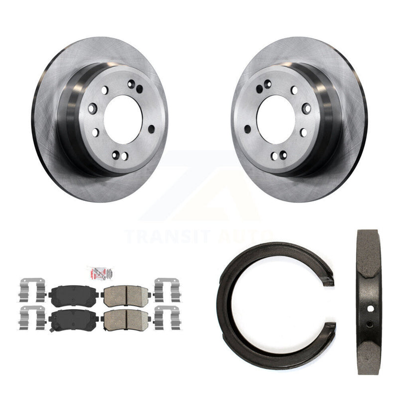 Transit Auto K8A-108410 Disc Brake Kit for 2011-2016 Kia Sportage - Rear product image