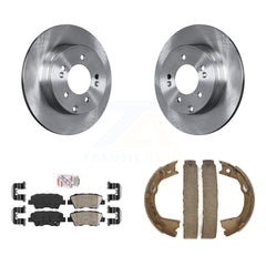 Transit Auto K8A-108413 Disc Brake Kit for 2010-2017 Hyundai Azera, Hyundai Sonata, Kia Optima - Rear product image