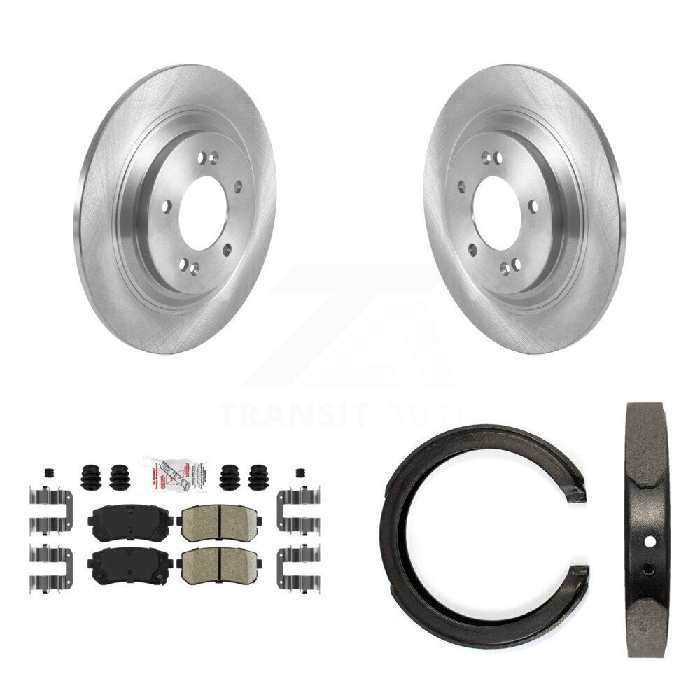 Transit Auto K8A-108415 Disc Brake Kit for 2017 Kia Cadenza - Rear product image