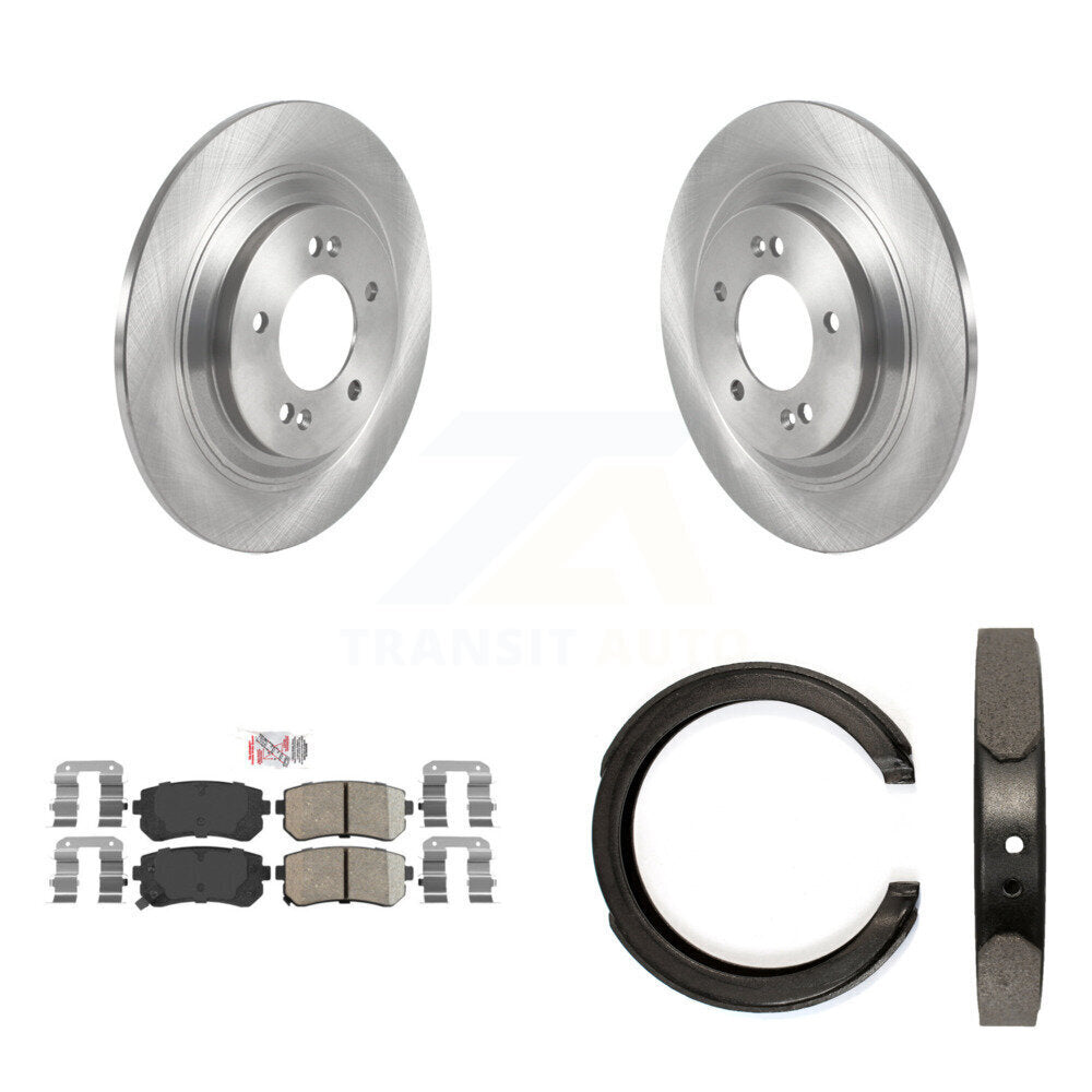 Transit Auto K8A-108416 Disc Brake Kit for 2017 Kia Cadenza - Rear product image