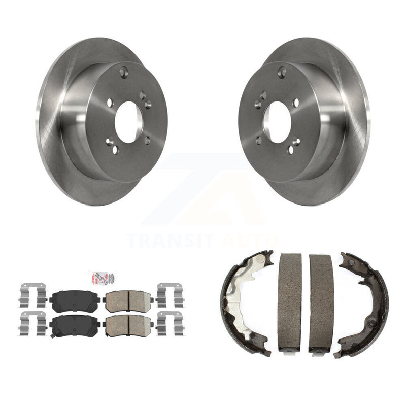 Transit Auto K8A-108418 Disc Brake Kit for 2006-2007 Hyundai Accent, Kia Rio, Kia Rio5 - Rear product image