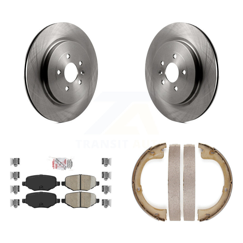 Transit Auto K8A-108433 Disc Brake Kit for 2017-2019 Lincoln MKT - Rear product image