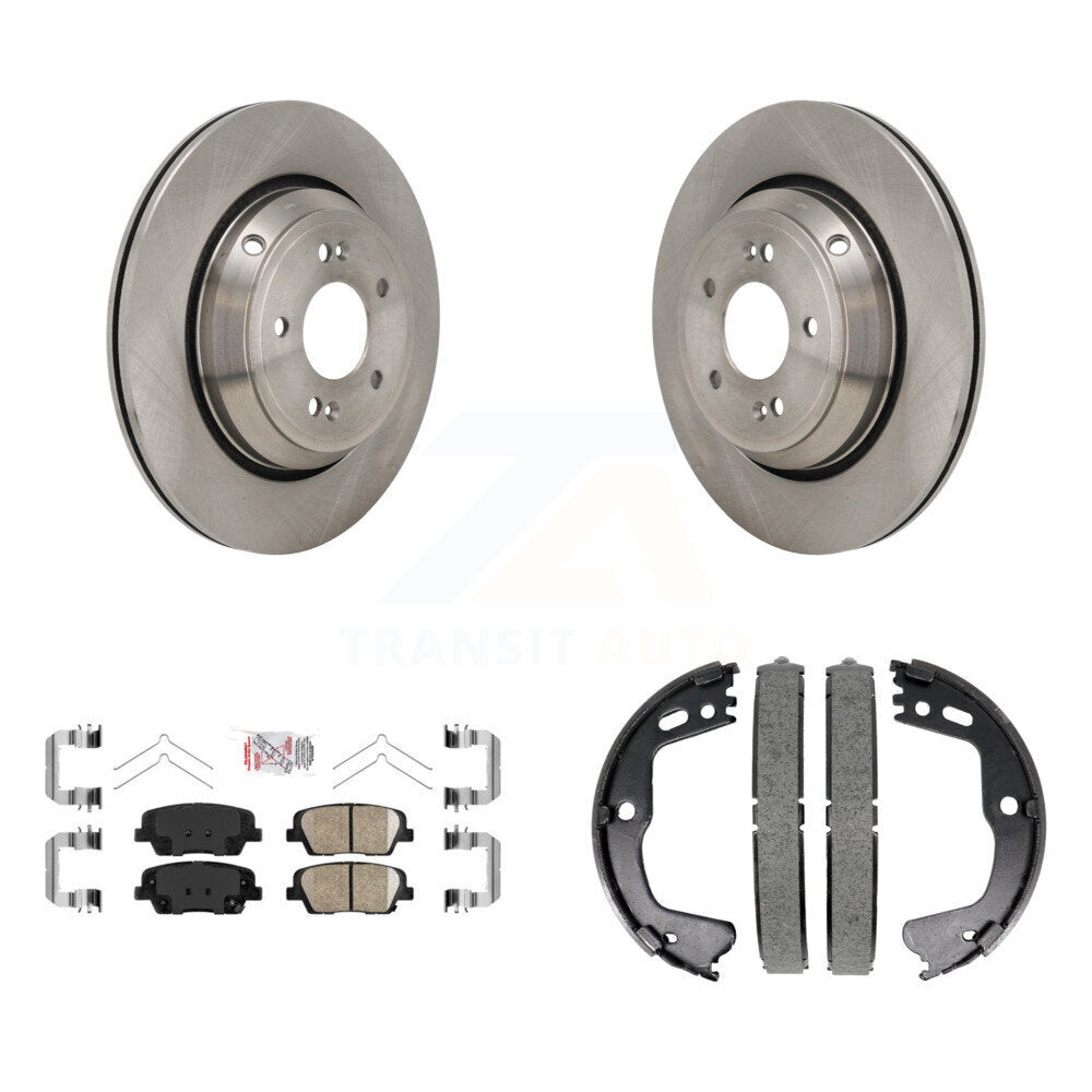 Transit Auto K8A-108436 Disc Brake Kit for 2018-2020 Genesis G80 - Rear product image