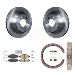 Transit Auto K8A-108440 Disc Brake Kit for 2002-2009 Saab 9-7x, Buick Rainier, GMC Envoy XUV & more - Rear product image