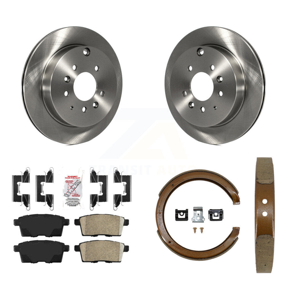 Transit Auto K8A-108446 Disc Brake Kit for 2007-2012 Ford Edge, Lincoln MKX, Mazda CX-7 - Rear product image