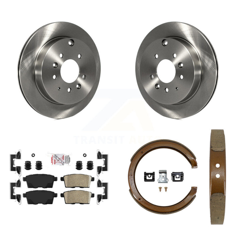 Transit Auto K8A-108447 Disc Brake Kit for 2007-2012 Ford Edge, Lincoln MKX, Mazda CX-7 - Rear product image