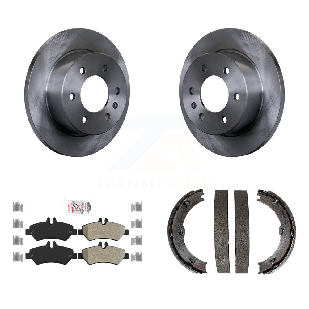 Transit Auto K8A-108450 Disc Brake Kit for 2007-2018 Mercedes-Benz Sprinter 2500, Dodge Sprinter 2500, Dodge Sprinter 3500 & more - Rear product image