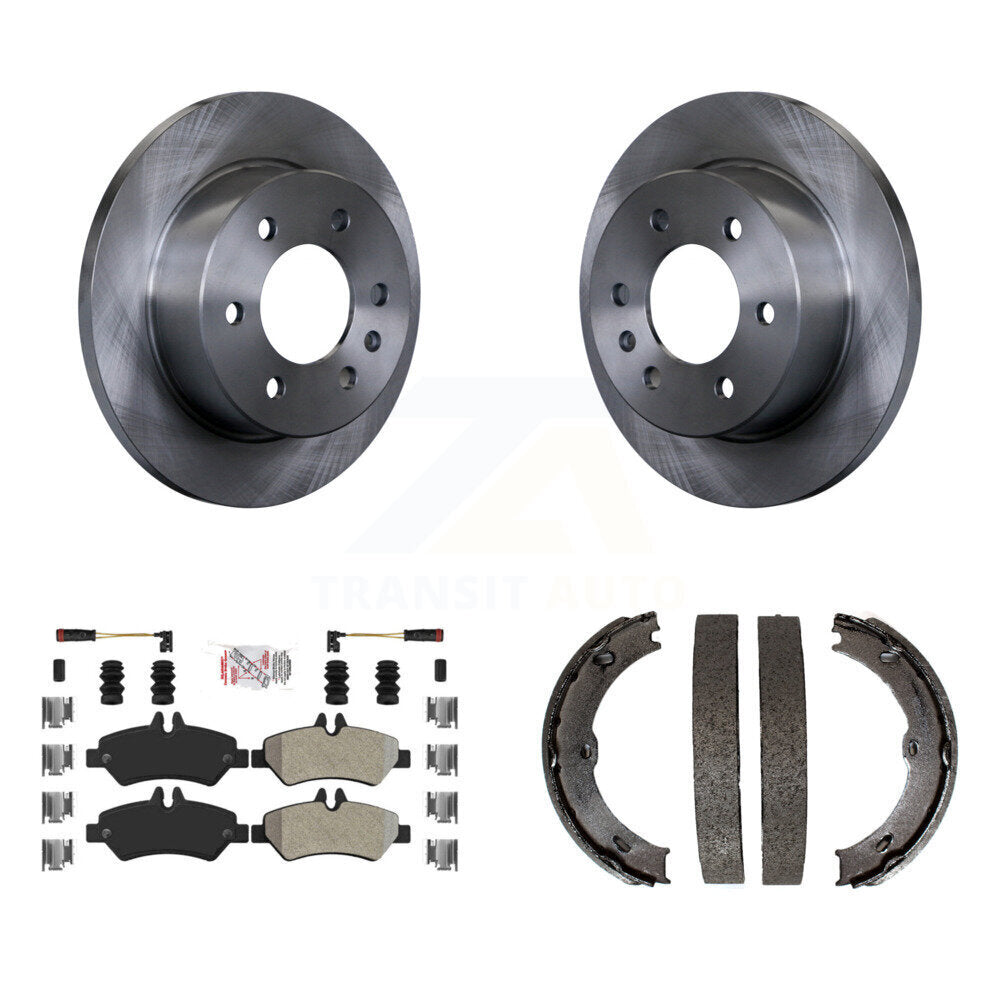Transit Auto K8A-108451 Disc Brake Kit for 2007-2018 Mercedes-Benz Sprinter 2500, Dodge Sprinter 2500, Dodge Sprinter 3500 & more - Rear product image