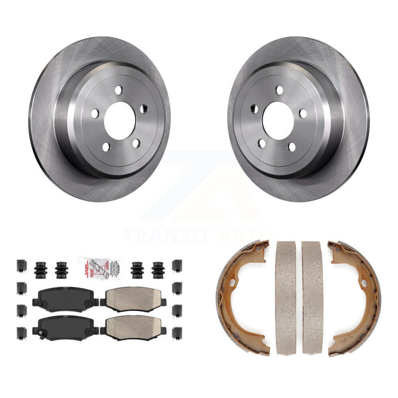 Transit Auto K8A-108453 Disc Brake Kit for 2007-2012 Jeep Liberty, Dodge Nitro - Rear product image