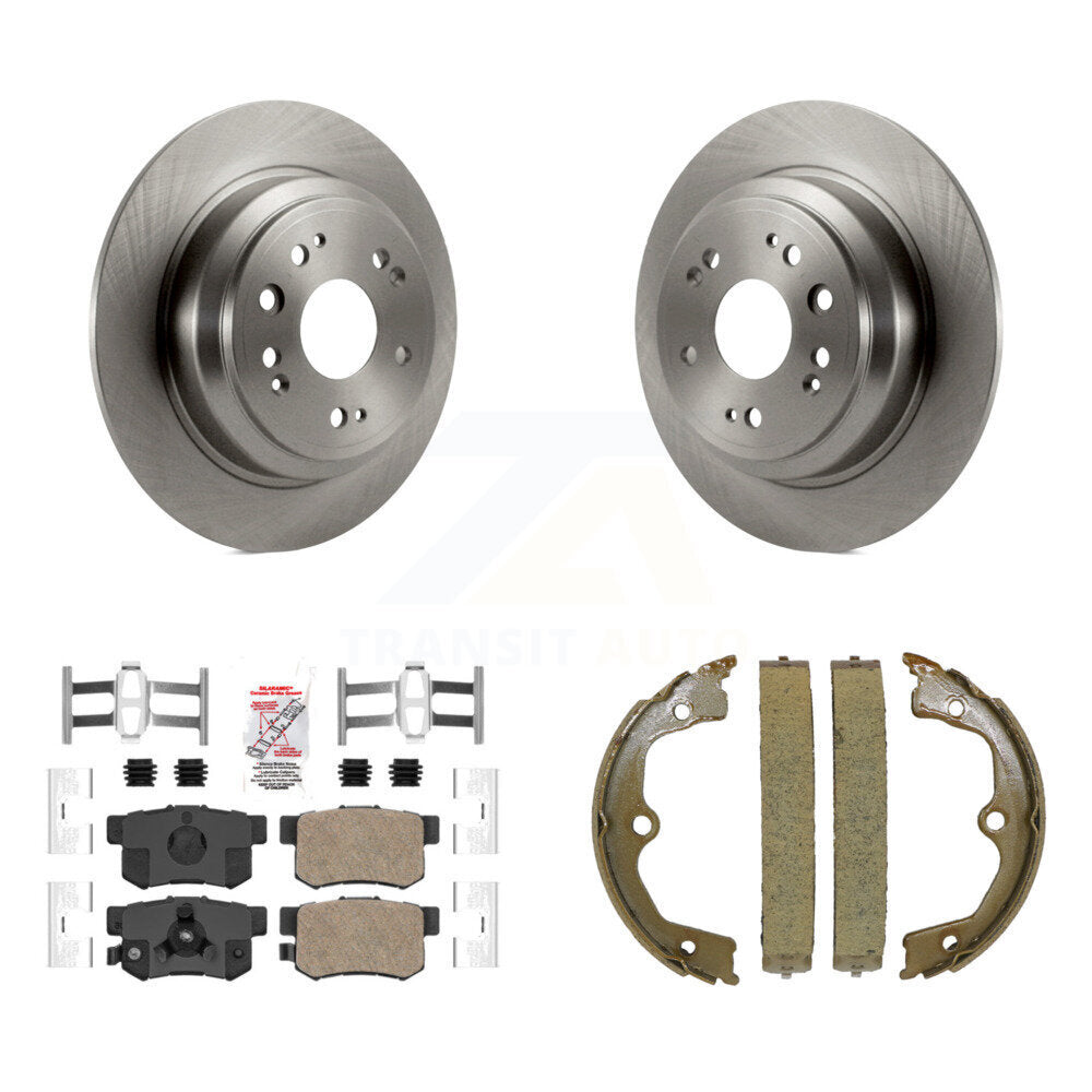 Transit Auto K8A-108457 Disc Brake Kit for 2010-2015 Honda Crosstour, Honda Accord Crosstour - Rear product image