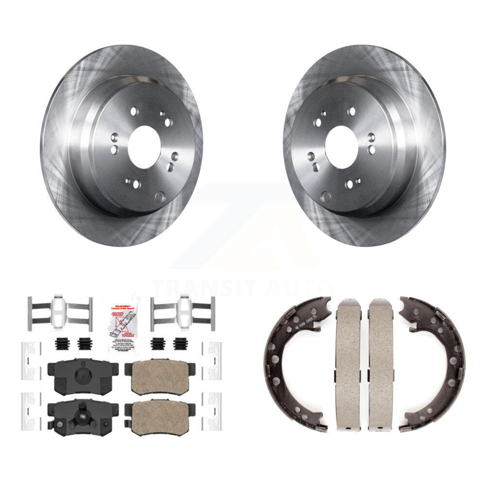 Transit Auto K8A-108459 Disc Brake Kit for 2007-2018 Acura RDX, Honda CR-V - Rear product image