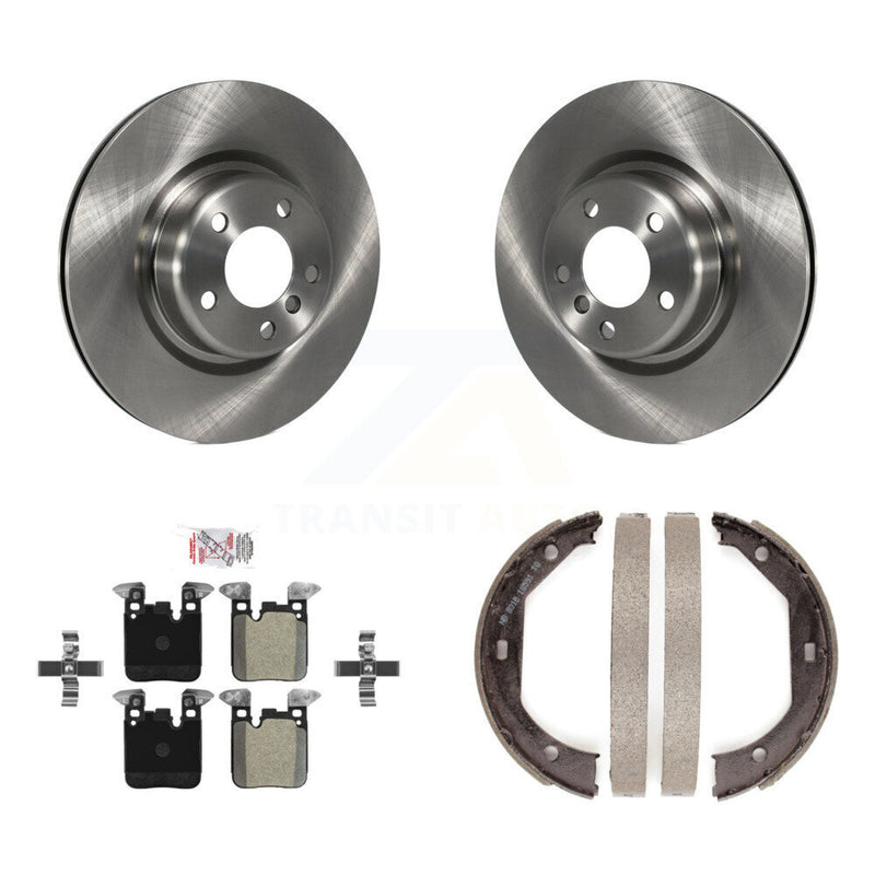 Transit Auto K8A-108469 Disc Brake Kit for 2012-2018 BMW 320i xDrive, BMW 428i, BMW 328i - Rear product image
