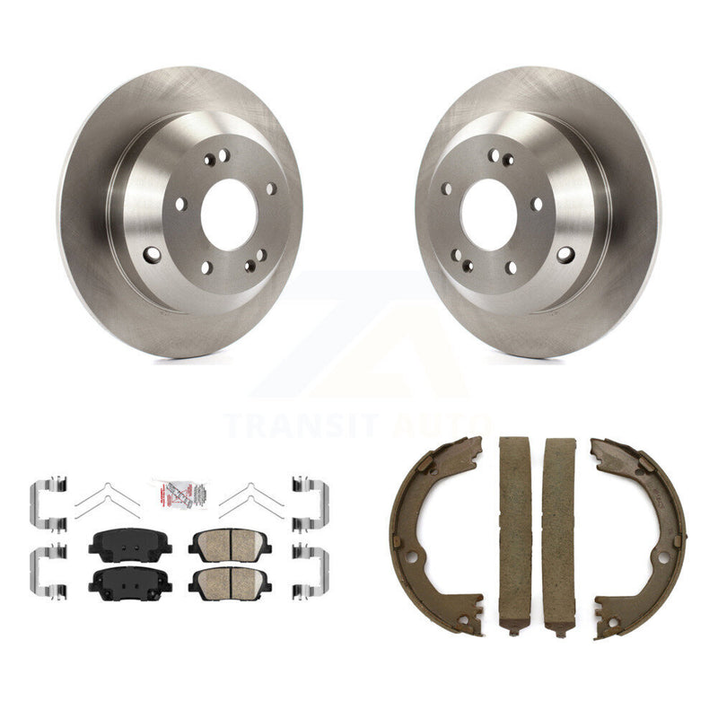 Transit Auto K8A-108512 Disc Brake Kit for 2014-2019 Hyundai Santa Fe XL, Hyundai Santa Fe, Hyundai Santa Fe Sport & more - Rear product image