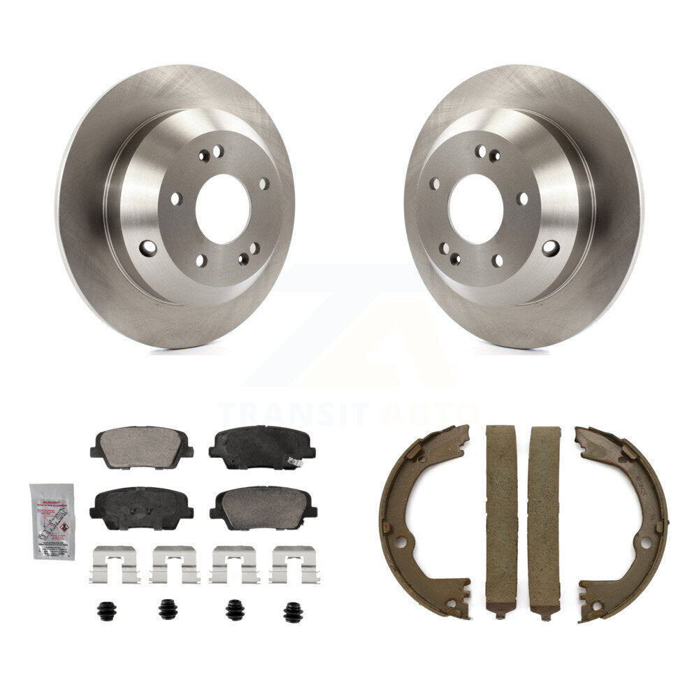 Transit Auto K8A-108514 Disc Brake Kit for 2013-2016 Hyundai Santa Fe XL, Kia Sorento, Hyundai Santa Fe & more - Rear product image
