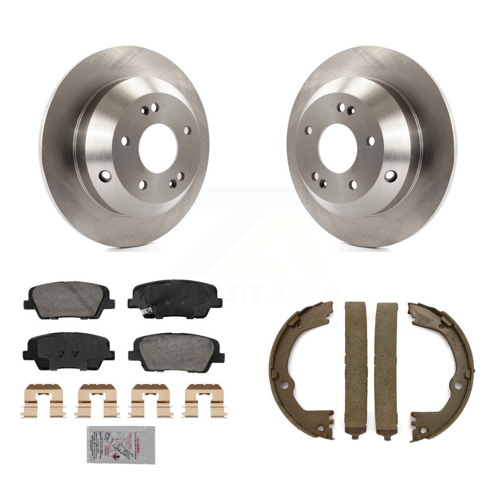 Transit Auto K8A-108515 Disc Brake Kit for 2013-2016 Hyundai Santa Fe XL, Kia Sorento, Hyundai Santa Fe & more - Rear product image