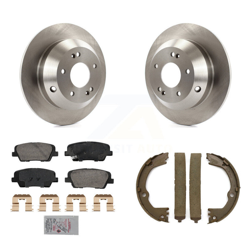 Transit Auto K8A-108515 Disc Brake Kit for 2013-2016 Hyundai Santa Fe XL, Kia Sorento, Hyundai Santa Fe & more - Rear product image