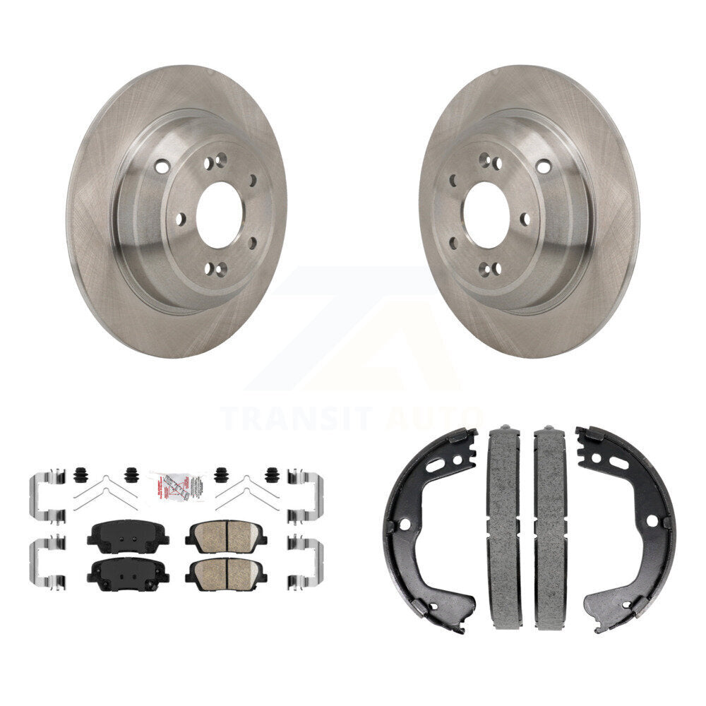 Transit Auto K8A-108517 Disc Brake Kit for 2018-2022 Genesis G70, Kia Stinger - Rear product image