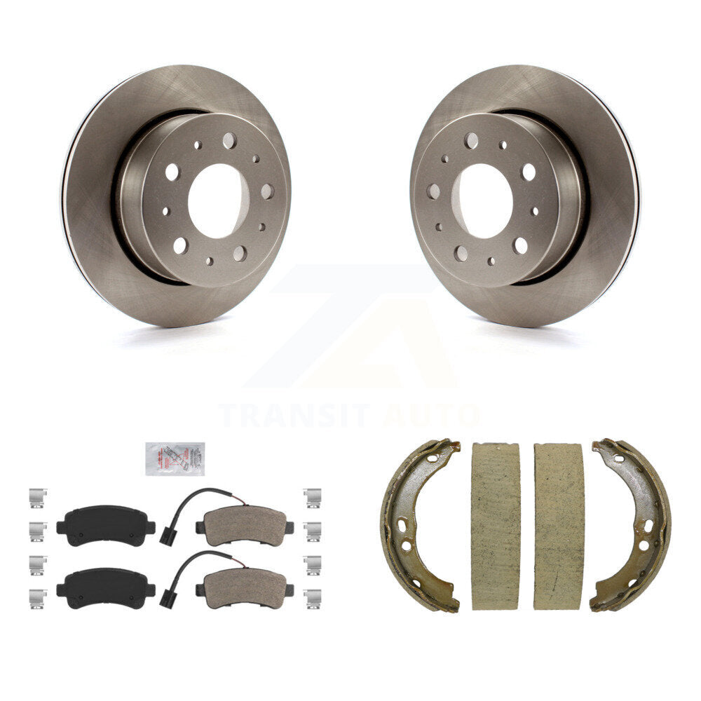 Transit Auto K8A-108519 Disc Brake Kit for 2014-2021 Ram ProMaster 1500, Ram ProMaster 2500, Ram ProMaster 3500 - Rear product image