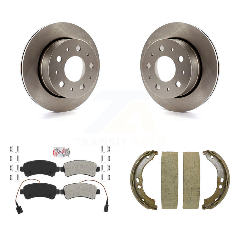 Transit Auto K8A-108521 Disc Brake Kit for 2014-2021 Ram ProMaster 1500, Ram ProMaster 2500, Ram ProMaster 3500 - Rear product image