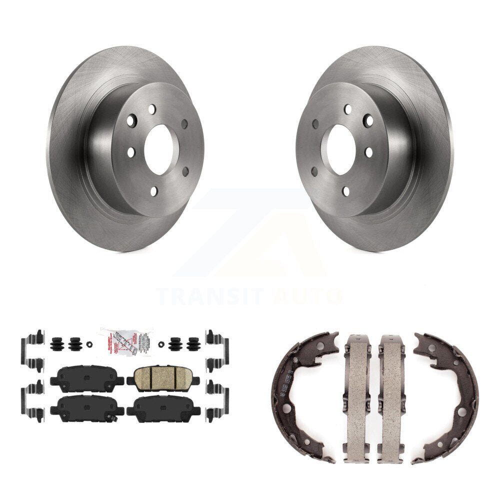 Transit Auto K8A-108527 Disc Brake Kit for 2007-2019 Nissan Juke, Nissan Sentra - Rear product image