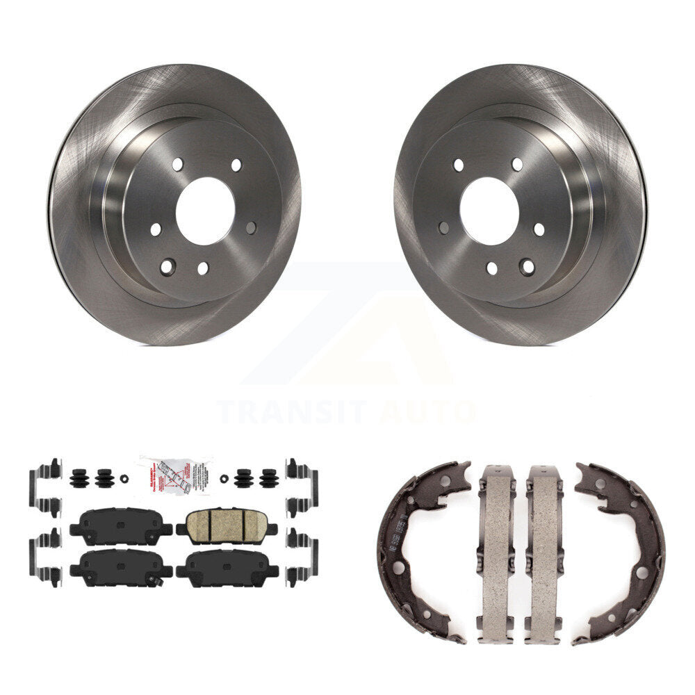 Transit Auto K8A-108529 Disc Brake Kit for 2008-2022 Nissan LEAF, Nissan Juke, Nissan Rogue Select & more - Rear product image