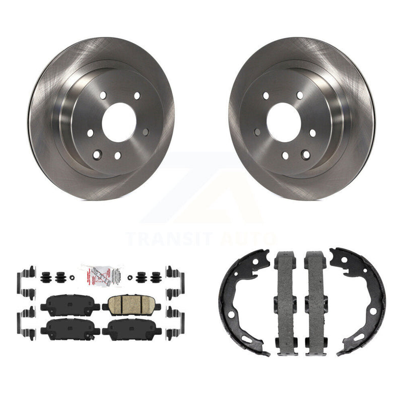 Transit Auto K8A-108531 Disc Brake Kit for 2014-2023 Nissan Rogue Sport, Nissan Rogue, Nissan Qashqai - Rear product image