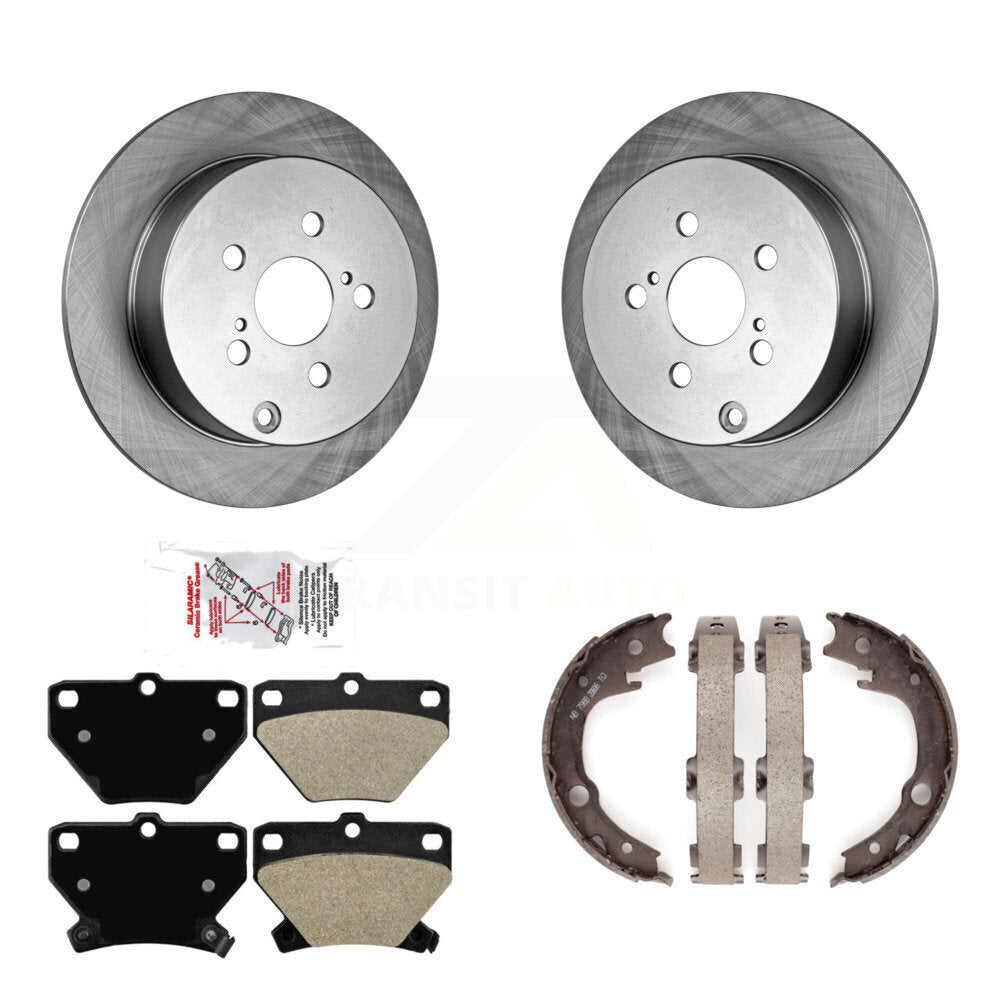 Transit Auto K8A-108537 Disc Brake Kit for 2000-2008 Pontiac Vibe, Toyota Corolla, Toyota Matrix & more - Rear product image